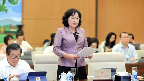 UBTV Quốc hội cho ý kiến về dự án Luật Các tổ chức tín dụng (sửa đổi) - Sputnik Việt Nam