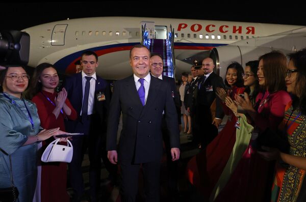 Chuyến thăm chính thức của Dmitry Medvedev đến Việt Nam. - Sputnik Việt Nam