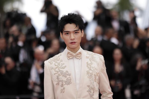 Diễn viên Trung Quốc Gong Jun tại Liên hoan phim Cannes lần thứ 76, Pháp. - Sputnik Việt Nam