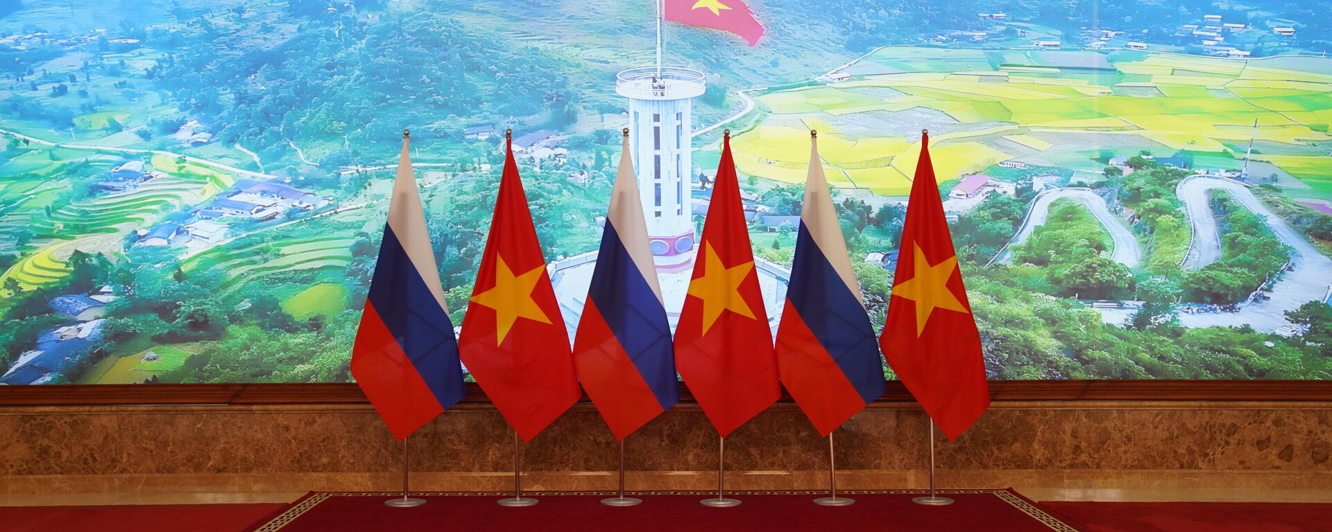 Lá cờ Việt Nam và Nga - Sputnik Việt Nam, 1920, 17.06.2024