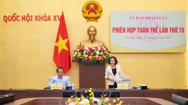 Ủy ban Pháp luật của Quốc hội họp toàn thể lần thứ 15 - Sputnik Việt Nam