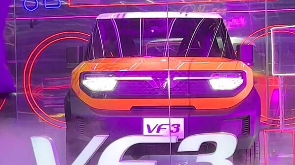 VinFast VF 3 chính thức lộ diện, cạnh tranh trực tiếp với xe điện mini Trung Quốc - Sputnik Việt Nam