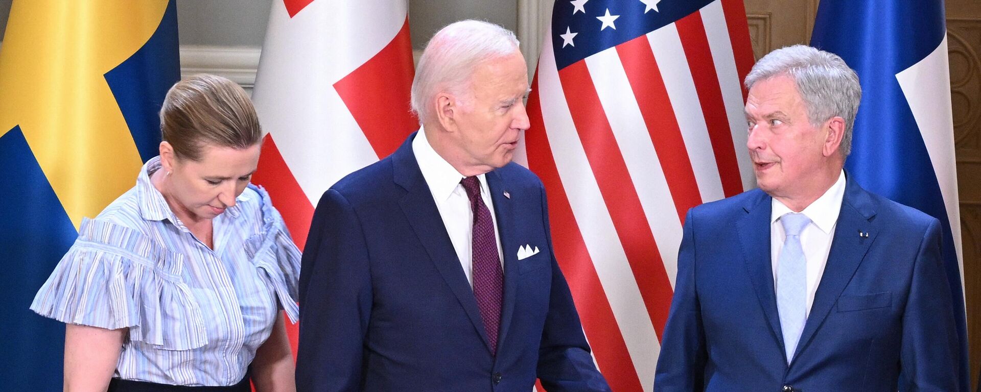 Cuộc gặp giữa Tổng thống Hoa Kỳ Joe Biden và Tổng thống Phần Lan Sauli Niinistо - Sputnik Việt Nam, 1920, 13.07.2023