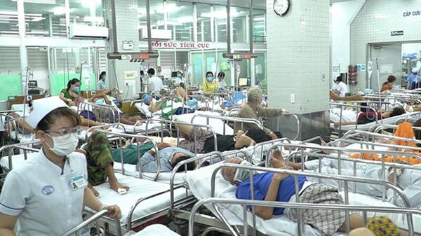 Bệnh nhân nhập cấp cứu tại Bệnh viện Chợ Rẫy tăng cao sau kì nghỉ lễ. - Sputnik Việt Nam