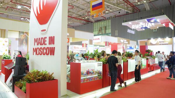 17 công ty thực phẩm Moskva giới thiệu sản phẩm tại triển lãm Vietfood & Beverage ở Thành phố Hồ Chí Minh - Sputnik Việt Nam