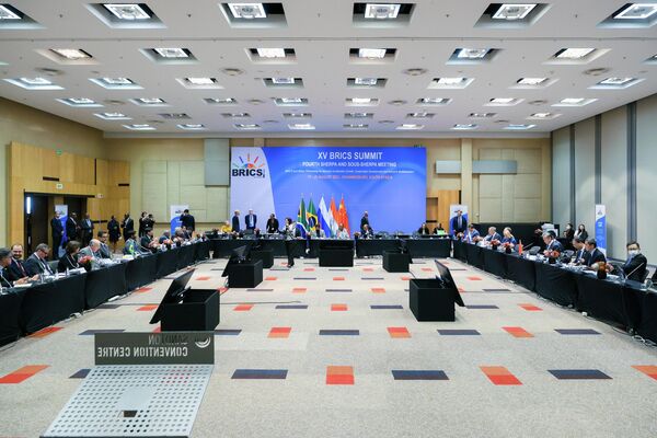 Cuộc họp của Hội đồng Bộ trưởng Ngoại giao BRICS tại Nam Phi - Sputnik Việt Nam
