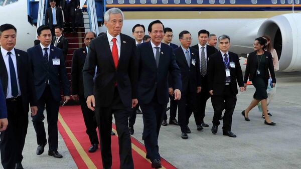 Thủ tướng nước Singapore Lý Hiển Long bắt đầu thăm chính thức Việt Nam - Sputnik Việt Nam
