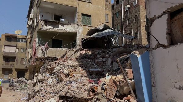 Ít nhất 4 người thiệt mạng trong vụ sập nhà ở Cairo - Sputnik Việt Nam