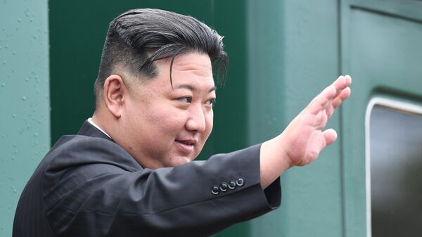 Nhà lãnh đạo Triều Tiên Kim Jong-un - Sputnik Việt Nam