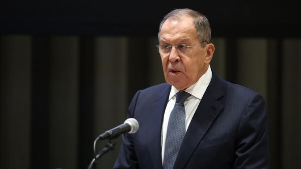 Ngoại trưởng Nga Sergei Lavrov tham dự Đại hội đồng Liên Hợp Quốc - Sputnik Việt Nam