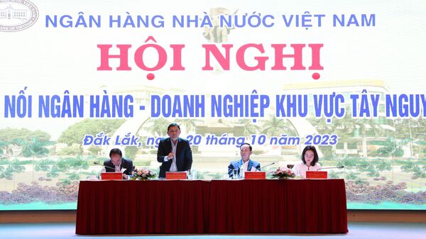 Hội nghị Kết nối Ngân hàng - Doanh nghiệp khu vực Tây Nguyên - Sputnik Việt Nam