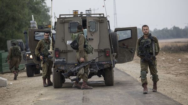 Quân đội Israel tại biên giới Gaza - Sputnik Việt Nam