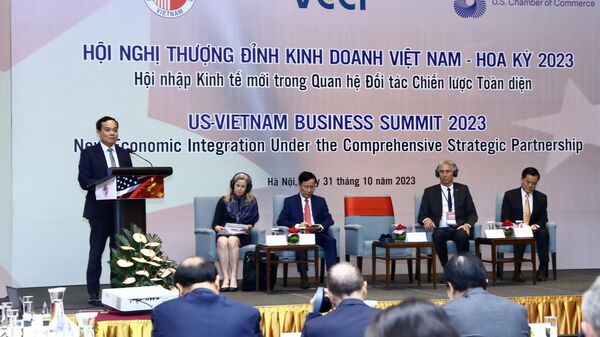 Phó Thủ tướng Trần Lưu Quang dự Hội nghị Thượng đỉnh kinh doanh Việt Nam - Hoa Kỳ 2023 - Sputnik Việt Nam