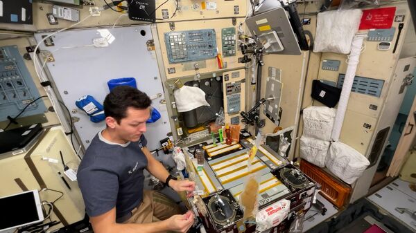 Phi hành gia Nga dạy nấu ăn trên ISS - Sputnik Việt Nam