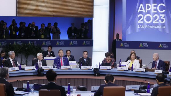Chủ tịch nước Võ Văn Thưởng dự Phiên họp hẹp các Nhà lãnh đạo các nền kinh tế APEC. - Sputnik Việt Nam