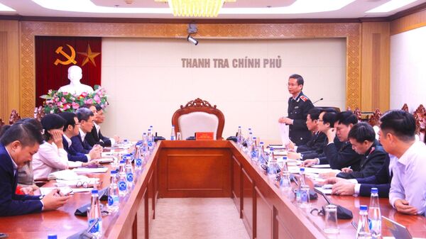 Thanh tra Chính phủ công bố quyết định kiểm tra việc thực hiện Kết luận thanh tra số 353/KL-TTCP của Thanh tra Chính phủ tại Ngân hàng PVcombank sáng 22/11 - Sputnik Việt Nam