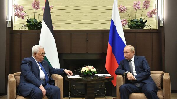 Tổng thống Nga V. Putin gặp Tổng thống Palestine M. Abbas - Sputnik Việt Nam