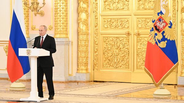 Tổng thống Nga V. Putin - Sputnik Việt Nam