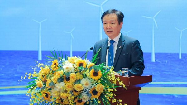  Tổng Giám đốc Vietsovpetro Vũ Mai Khanh phát biểu tham luận - Sputnik Việt Nam
