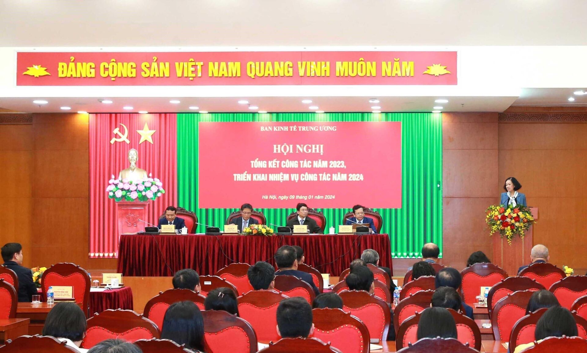 Hội nghị tổng kết công tác năm 2023, triển khai nhiệm vụ năm 2024 của Ban Kinh tế Trung ương - Sputnik Việt Nam, 1920, 10.01.2024