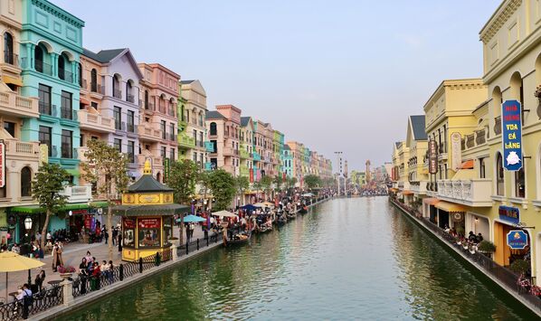 Hàng vạn người dân Thủ đô và các vùng lân cận tập trung về Ocean City để trải nghiệm, vui chơi và du xuân. - Sputnik Việt Nam