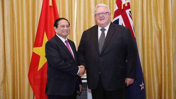 Thủ tướng Phạm Minh Chính hội kiến Chủ tịch Quốc hội New Zealand Gerry Brownlee - Sputnik Việt Nam