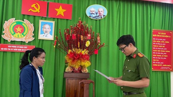 Đối tượng Quyên tại Cơ quan CSĐT Công an TP Hồ Chí Minh - Sputnik Việt Nam