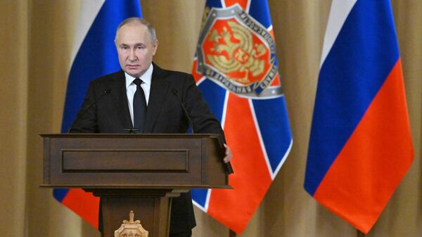 Tổng thống Nga cho biết tại hội đồng FSB Liên bang Nga - Sputnik Việt Nam