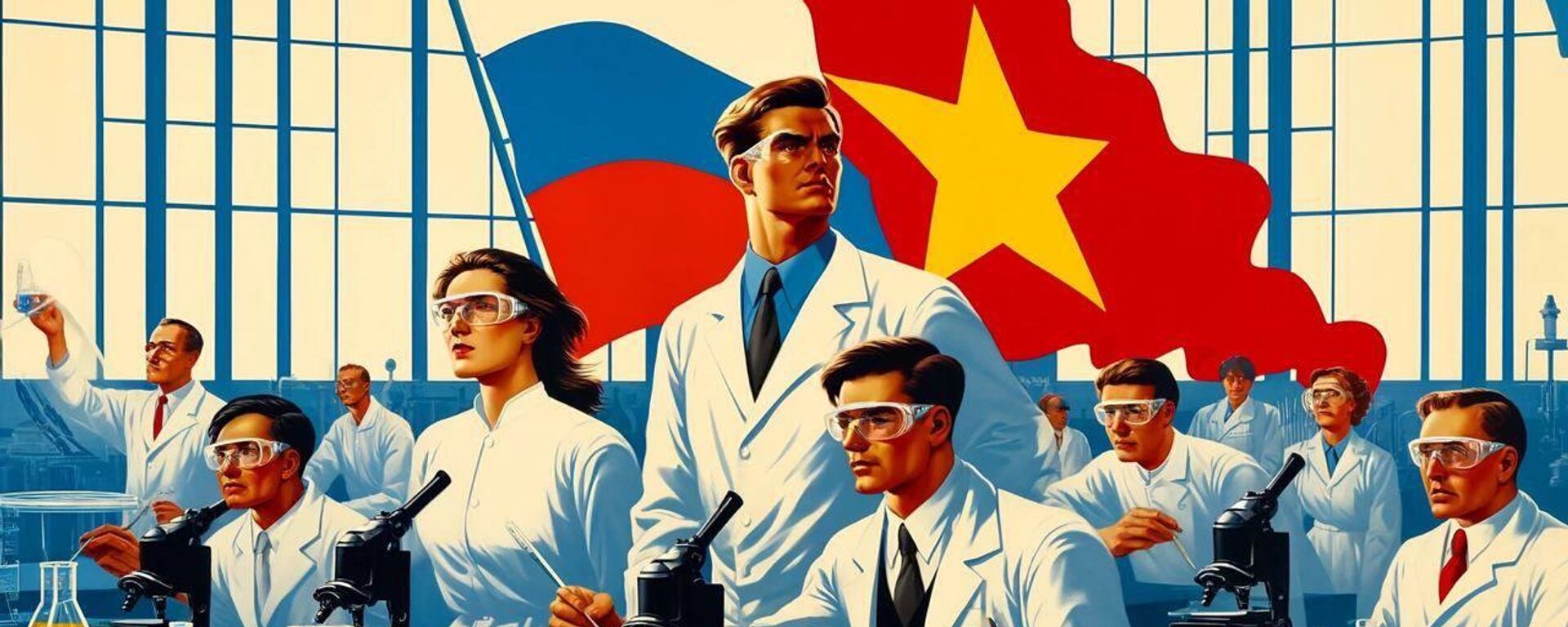 “Nga-Việt Nam”: Tình hữu nghị của chúng ta là không thể phá vỡ! - Sputnik Việt Nam, 1920, 30.05.2024