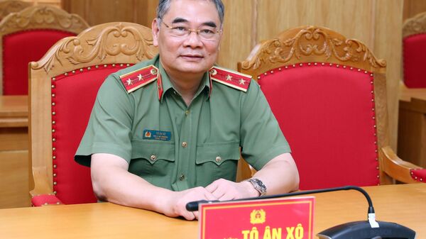Trung tướng Tô Ân Xô, Người phát ngôn Bộ Công an. - Sputnik Việt Nam