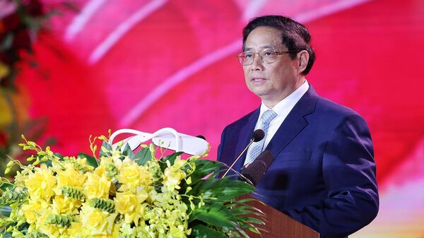 Thủ tướng Phạm Minh Chính dự và phát biểu tại Lễ kỷ niệm 420 năm hình thành tỉnh Quảng Bình - Sputnik Việt Nam