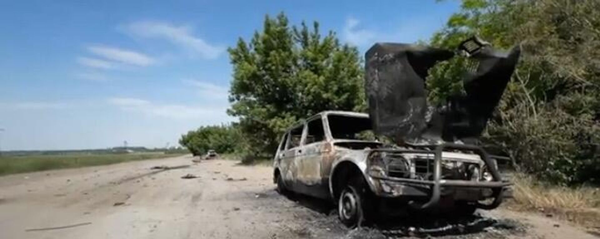 Tại Donetsk, do bị UAV của Ukraina tấn công, xuất hiện “đường tử thần” - Sputnik Việt Nam, 1920, 05.06.2024