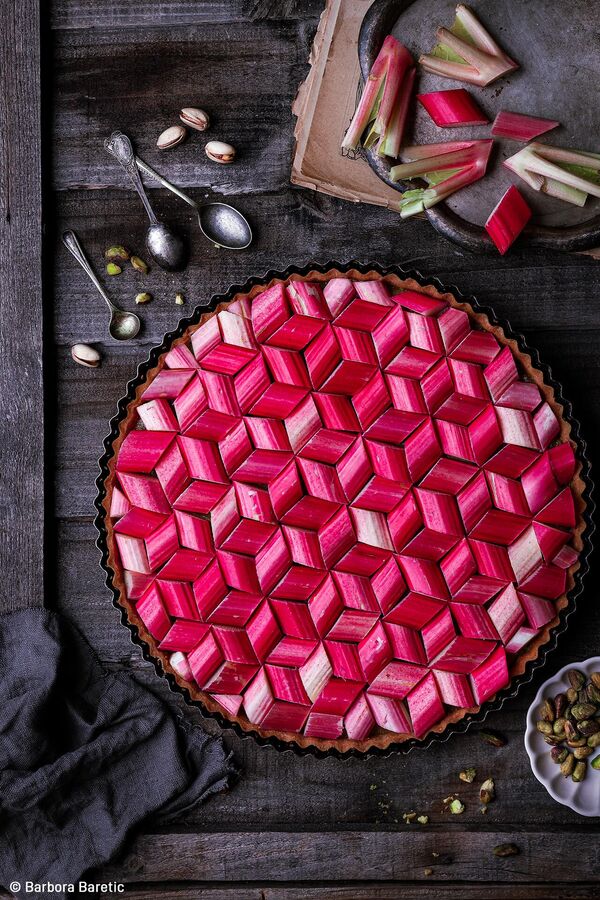 Rhubarb Puzzle Love của nhiếp ảnh gia Anh Barbora Baretic, người chiến thắng Giải thưởng Food Stylist Award cuộc thi 2024 Pink Lady® Food Photographer of the Year - Sputnik Việt Nam