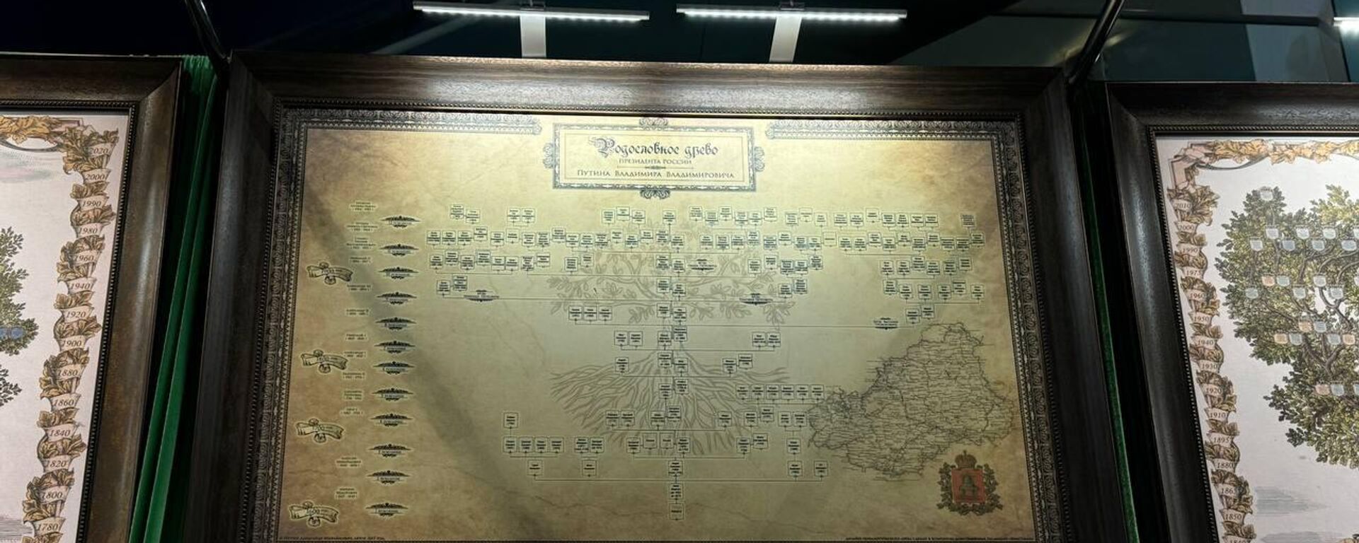 Фамильное древо Путина представили на ПМЭФ - Sputnik Việt Nam, 1920, 05.06.2024