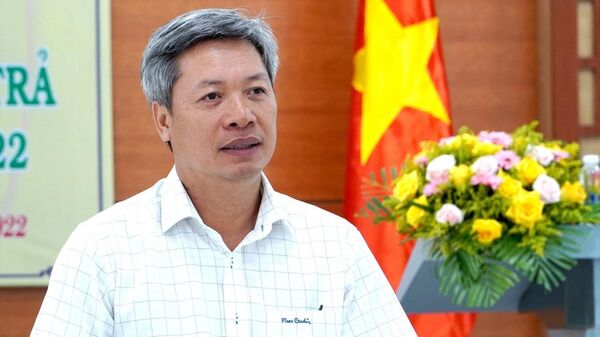 Phó Chủ tịch UBND tỉnh Quảng Nam Hồ Quang Bửu được phân công điều hành hoạt động của UBND tỉnh Quảng Nam kể từ ngày 8/4/2024 cho đến khi kiện toàn các chức danh lãnh đạo UBND tỉnh. - Sputnik Việt Nam