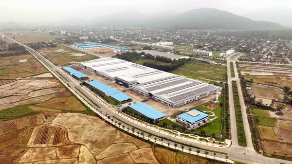 Cụm Công nghiệp Hồng Lĩnh ở thị xã Hồng lĩnh đã thu hút đầu tư đạt khoảng 90%. - Sputnik Việt Nam