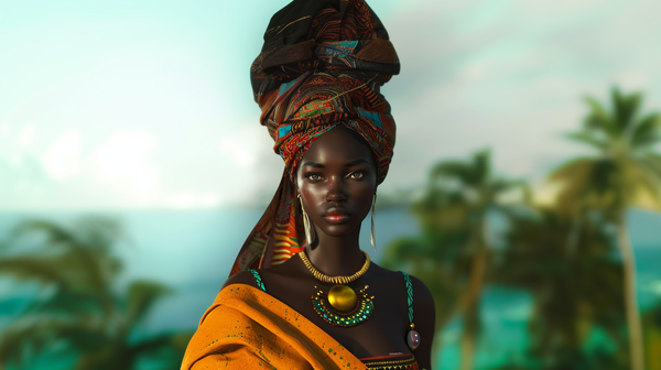 Chuẩn mực vẻ đẹp châu Phi trong ảnh do AI tạo ra - Sputnik Việt Nam