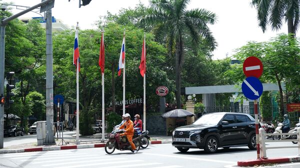 Đường phố Hà Nội ngay trước chuyến thăm của Tổng thống LB Nga Vladimir Putin - Sputnik Việt Nam