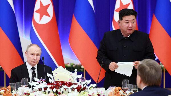 Chuyến thăm hữu nghị cấp nhà nước của Tổng thống Liên bang Nga Vladimir Putin tới CHDCND Triều Tiên - Sputnik Việt Nam