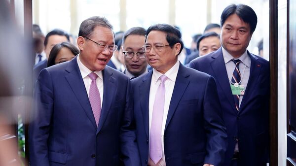 Thủ tướng Phạm Minh Chính hội đàm với Thủ tướng Trung Quốc Lý Cường - Sputnik Việt Nam