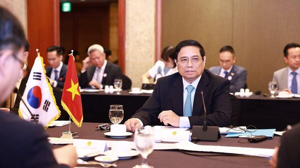 Thủ tướng tọa đàm với các nhà khoa học Hàn Quốc trong lĩnh vực bán dẫn - Sputnik Việt Nam