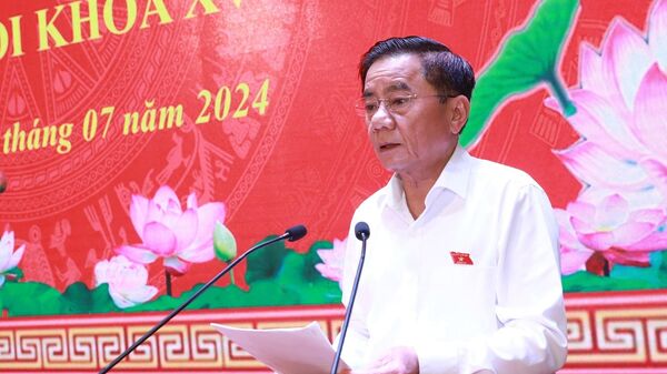 Đồng chí Trần Cẩm Tú tiếp xúc cử tri  tại Lào Cai sau kỳ họp thứ 7, Quốc hội khóa XV - Sputnik Việt Nam