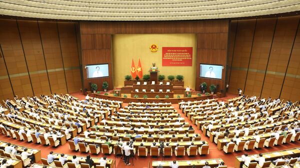 Toàn cảnh hội nghị tại Hội trường Diên Hồng, Nhà Quốc hội. - Sputnik Việt Nam