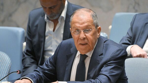 Chuyến thăm của Ngoại trưởng Nga S. Lavrov tới dự cuộc họp của Hội đồng Bảo an Liên hợp quốc - Sputnik Việt Nam