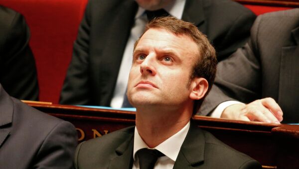 Ông Emmanuel Macron, Bộ trưởng Kinh tế, Công nghiệp và Kỹ thuật số của Pháp - Sputnik Việt Nam