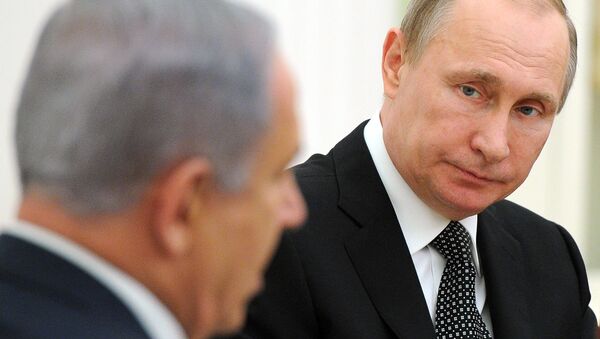 Tổng thống Nga Vladimir Putin và Thủ tướng Israel Benjamin Netanyahu - Sputnik Việt Nam