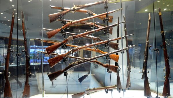 Дмитрий Рогозин открыл новую экспозицию в Музее оружия в Туле - Sputnik Việt Nam