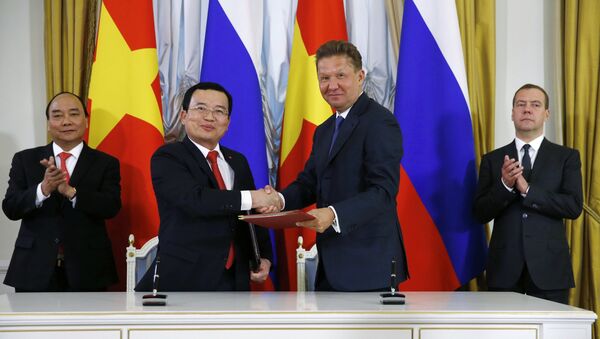 Gazprom và Petrovietnam đã ký một biên bản ghi nhớ trong lĩnh vực điện và khí đốt - Sputnik Việt Nam