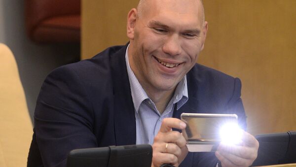 Nikolai Valuev ở Duma Quốc gia Nga - Sputnik Việt Nam