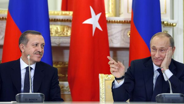 Tayyip Erdogan và Vladimir Putin - Sputnik Việt Nam